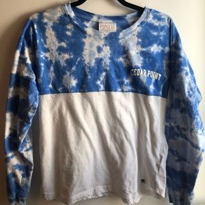 Half Tie-Dye Cedar Point Shirt